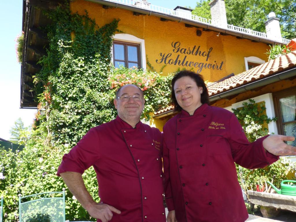 Gasthof Hohlwegwirt Hallein Exterior foto